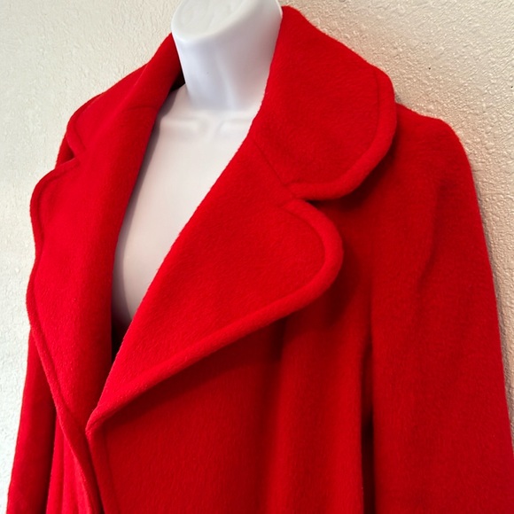 50s 60s Vintage Aileen’s Story Book Style Wool Overcoat - Picture 4 of 16